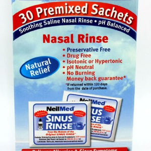 Sinus Rinse Hypertonic Premixed 30 Sachets