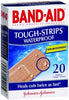 Bandaid Tough Strips Waterproof 20Pk
