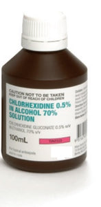 Healthe Chlorhexidine 0.5% Pink 100ml