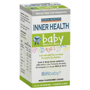 Ethical Nutrients Inner Health Probiotic Baby Drops 8ml