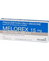 Melorex Meloxicam 15mg Tablets 30 (Prescription Only - Do Not Buy Unless You Have A Script)