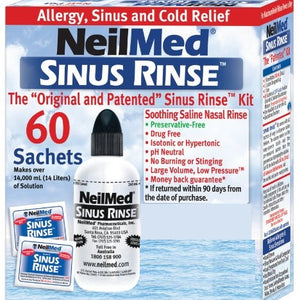 Sinus Rinse Kit 240ml 60 Sachets
