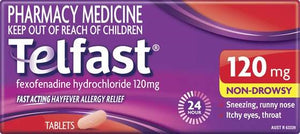 Telfast Tablets 120mg 10s